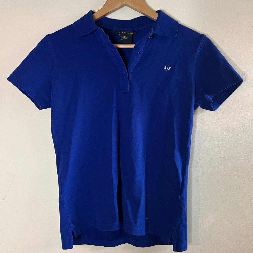 Armani exchange Blue polo